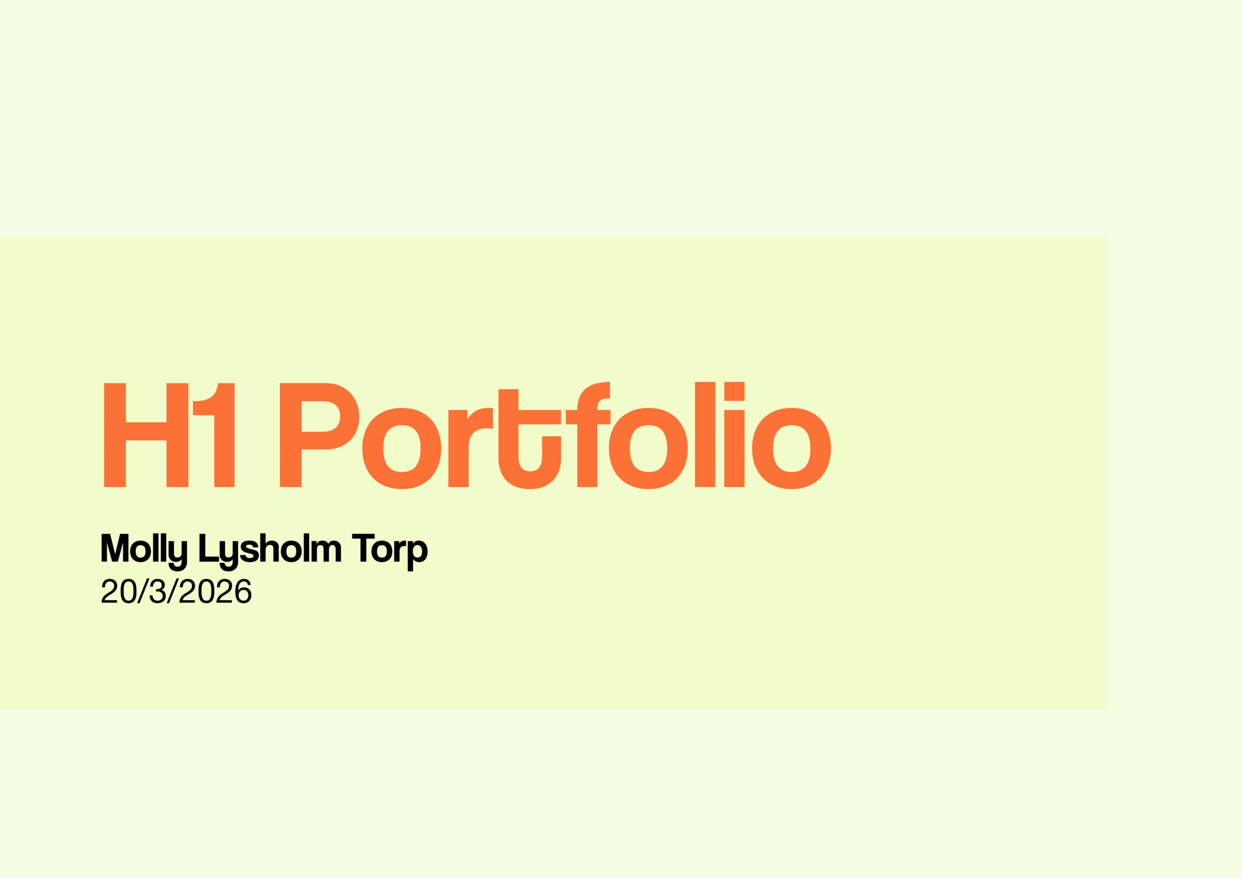 Portfolio